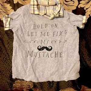 Baby Boy Mustache t shirt
